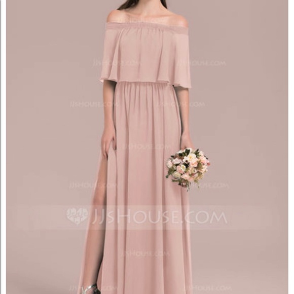jjshouse dusty rose bridesmaid dresses